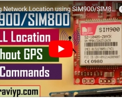 Getting Network Location using SIM900 GSM modules