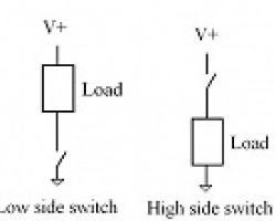 Low cost MOSFET high side driver or Load switch